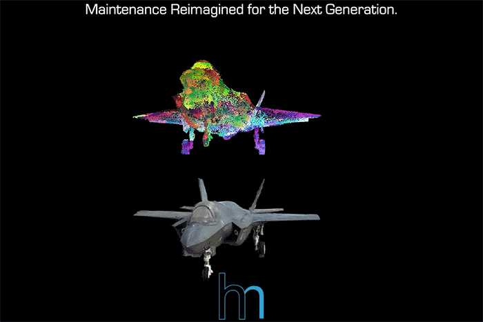 F-35 turning animation
